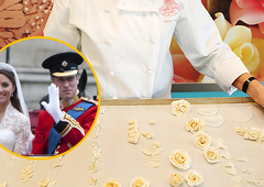 Ne boste verjeli, za koliko so prodali 12 let star kos poročne torte princa Williama in Kate Midddleton