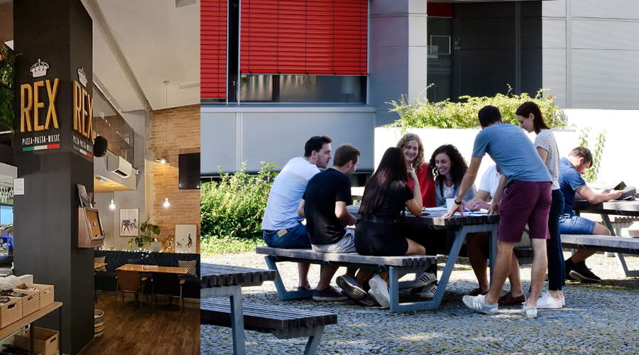 Vroča kri med študenti in lastnikom ljubljanskega bistroja Rex se nadaljuje: to je otročje (foto: Facebook/Rex bistro/Živa Živulović jr./BOBO/fotomontaža)