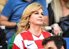 Kolinda spet v akciji. Poglejte, kaj je storila po hrvaški zmagi nad Kanado