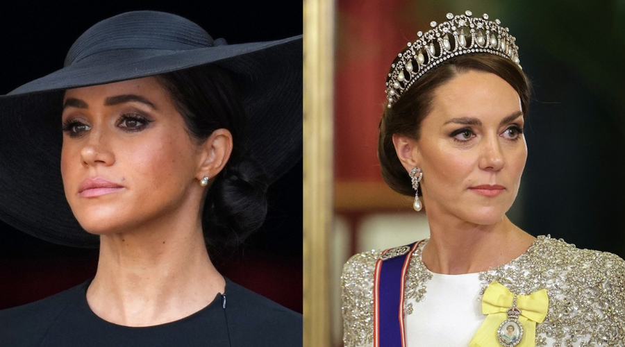 To pa je presenečenje! Sprti svakinji Kate in Meghan se bosta javno soočili iz oči v oči (foto: Profimedia/fotomontaža)