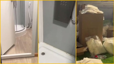 Tudi to je Katar: za nočitev plačal 200 evrov, nato pa s svetom delil svinjarijo, ki ga je pričakala (VIDEO)