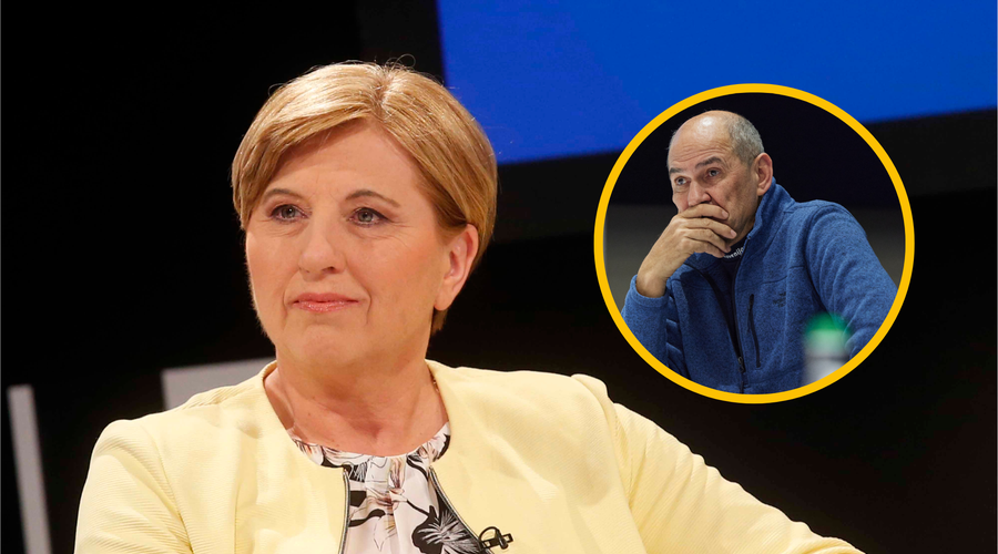 Ljudmila Novak namignila Janši: "Vstani in pojdi" (foto: Borut Zivulovic/Bobo/Profimedia/fotomontaža)
