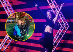 VIDEO: Nika Kljun poskrbela, da je slavna pevka blestela pred več milijoni ljudi