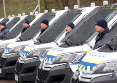 Slovenski policisti s kar 40 novimi vozili (VIDEO)