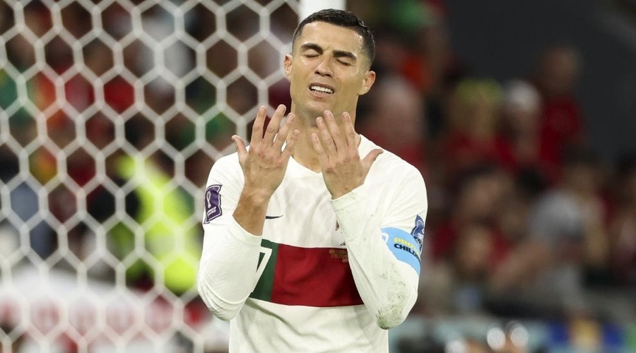 Je napočil čas za 'penzijo'? Cristiano Ronaldo zagotovo v šoku, Portugalec se je v Katarju znašel med - najslabšimi! (foto: Profimedia)