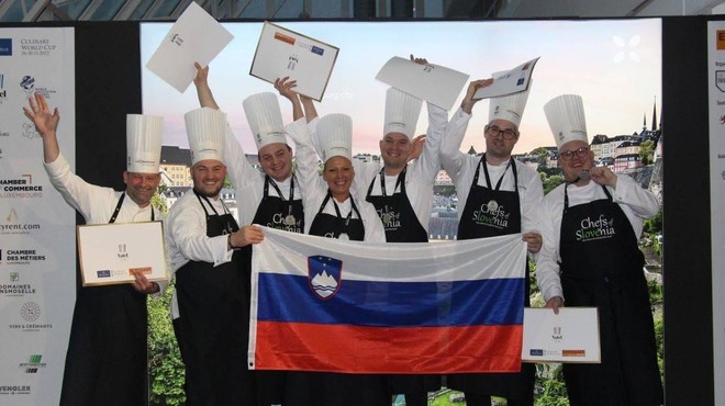 Slovenski kuharji so postregli s to jedjo in se s svetovnega tekmovanja vrnili z odličjem (foto: Slovenia Info)