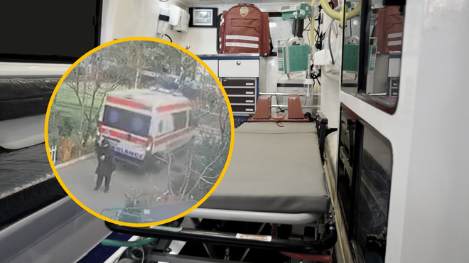 VIDEO: Reševalci zbili peško, ki je ostala ukleščena pod vozilom (vse je posnela kamera) (foto: Profimedia/Facebook/Prometne zgode i nezgode/fotomontaža)