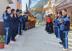 Slavnostno odprtje šole v Katmanduju: "Bilo je kot na moj poročni dan. Samo še lepše!" (FOTO in VIDEO)