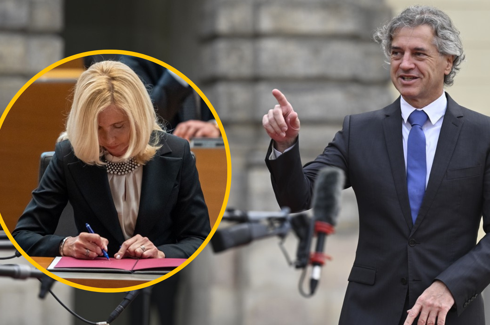 Kriza v vladi Roberta Goloba: ministrica napovedala odstop (foto: Profimedia/fotomontaža)