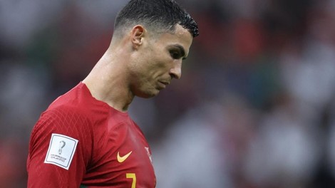 Nova sramota Cristiana Ronalda: poglejte, kaj je storil Portugalec, ko so se njegovi soigralci veselili veličastne zmage (VIDEO)