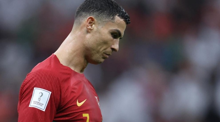Nova sramota Cristiana Ronalda: poglejte, kaj je storil Portugalec, ko so se njegovi soigralci veselili veličastne zmage (VIDEO) (foto: Profimedia)