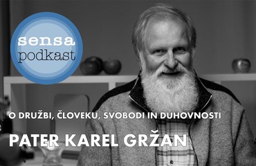 Pater Karel Gržan o družbi, človeku, svobodi in duhovnosti