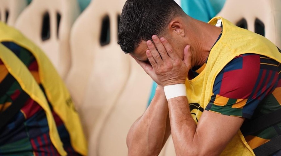 Drama v portugalski reprezentanci! Cristiano Ronaldo je po selektorjevi košarici želel pospraviti kovčke in zapustiti Katar (foto: Profimedia)