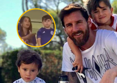VIDEO: Messijev sin razjezil navijače na tribuni, njegova mama se je od sramu skoraj pogreznila v zemljo