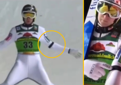 Žiga Jelar na tekmi nosil žalni trak: ganilo vas bo, ko boste izvedeli, zakaj
