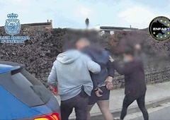 Ljubljančan, ki ga je v spektakularni akciji prijela španska policija, je končno stopil pred sodišče