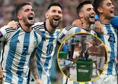 VIDEO: Argentinci divje slavili, hrvaški dres končal v smetnjaku
