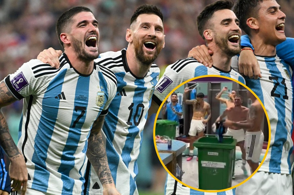 VIDEO: Argentinci divje slavili, hrvaški dres končal v smetnjaku (foto: Profimedia/TikTok/Paulo Dybala/posnetek zaslona/fotomontaža)