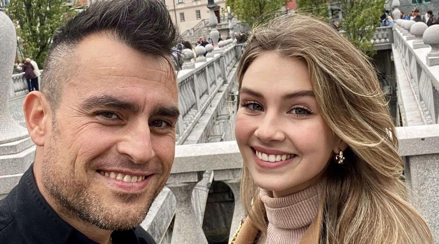 Omar Naber se je odzval na novico, da naj bi bil kriv za ločitev Saše Lešnjek in Alexa Volaska (foto: Facebook/Omar Naber)