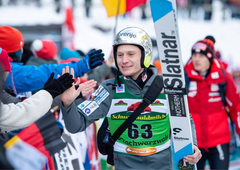 Anže Lanišek z daljavo dneva znova na zmagovalnem odru