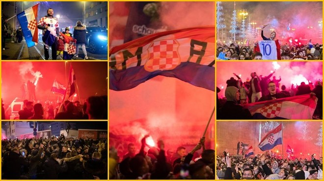 (FOTO+VIDEO) Iz Zagreba prihajajo neverjetne scene: rajali so do jutra, na ulicah pa neverjetno število ljudi (poglejte, koliko) (foto: Profimedia/fotomontaža)