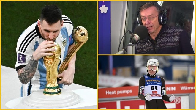 Nevsakdanja primerjava Andreja Stareta, ki zase pravi, da je kot Goran Dragić: "Lionel Messi je trenutno kot Anže Lanišek" (foto: Profimedia/YouTube/Radio 1/posnetek zaslona/fotomontaža)