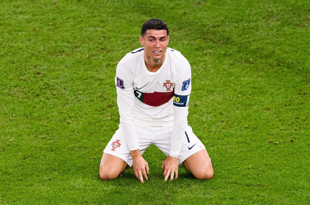 Messi slavi naslov svetovnega prvaka, Ronaldo pa ... Portugalec se je znašel v najslabši postavi turnirja v Katarju (foto: Profimedia)