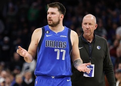 (VIDEO) Dramatična noč v ligi NBA: Luka Dončić izključen, na parketu celo njegov trener (nekaj pa se je zgodilo prvič v sezoni)