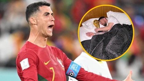 Lionel Messi spi s pokalom, 'pozabljeni' Cristiano Ronaldo pa se pripravlja na podpis najbogatejše pogodbe v zgodovini