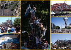 Kaos na ulicah Buenos Airesa: nogometaše reševali s helikopterji, ena oseba umrla, petletni otrok v komi (FOTO in VIDEO)