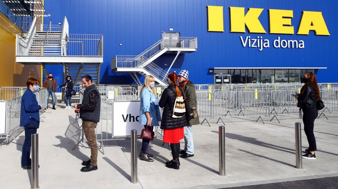 Pozor! Ikea zaradi nevarnosti odpoklicala enega svojih izdelkov (foto: Borut Živulovič/Bobo)