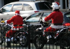 Na slovenske ceste bodo zapeljali Božički na motorjih