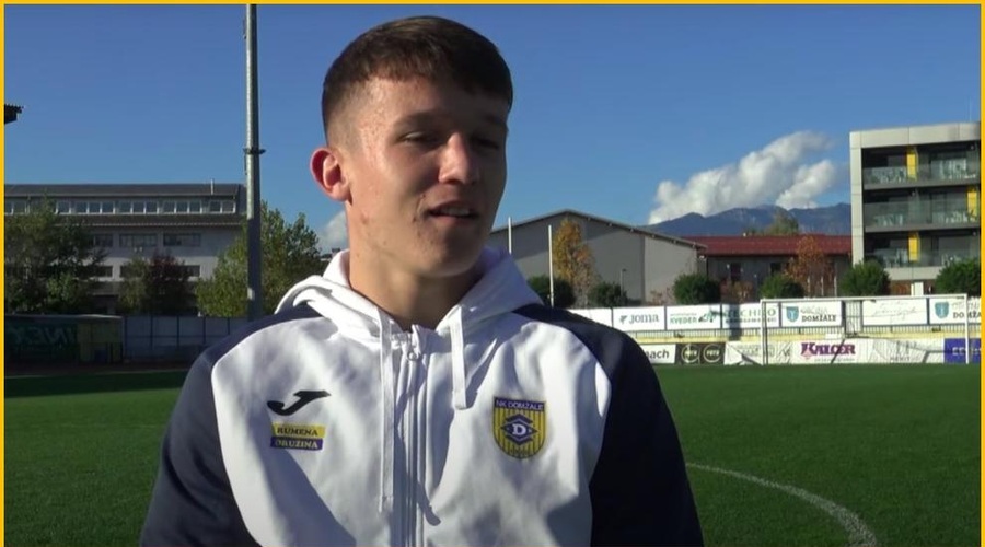 Slovenskemu klubu uspel izjemen posel: komaj 17-letni nogometaš odhaja v New York, odškodnina milijonska (foto: YouTube/NK Domžale/posnetek zaslona)