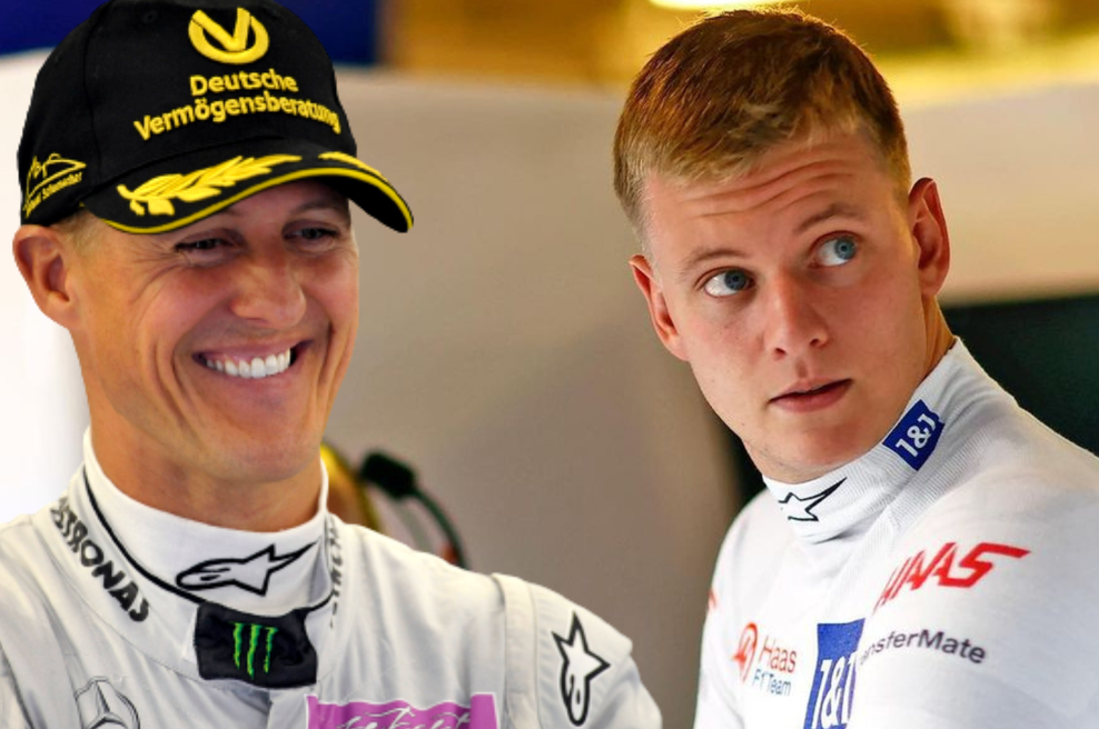 Sin Michaela Schumacherja z objavo družinske fotografije raznežil očetove oboževalce (foto: Instagram/Mick Schumacher/Profimedia/fotomontaža)