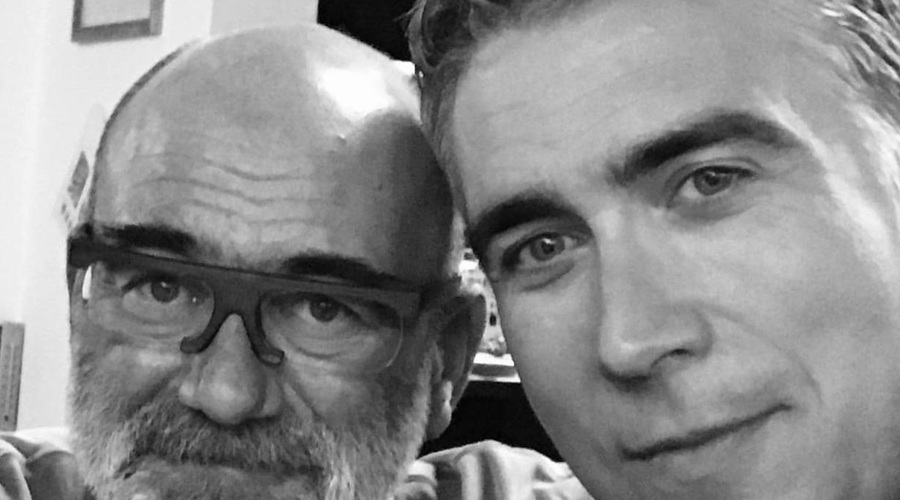Jan Plestenjak žaluje, za vedno se je poslovil njegov polbrat Domen Slana (foto: Instagram/Jan Plestenjak)