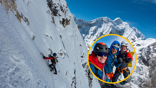 Osvojili nov vrh v Himalaji in priplezali do sanj: "Je to res tisto, o čemer si sanjal?"