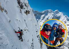 Osvojili nov vrh v Himalaji in priplezali do sanj: "Je to res tisto, o čemer si sanjal?"