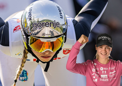 Brez besed! Nika Križnar poletela do svetlečih stopničk