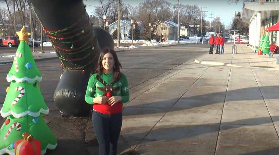 VIDEO: Zabavne božične nezgode, ki si jih bodo nesrečneži zapomnili do konca življenja (foto: Youtube/FailArmy/posnetek zaslona)