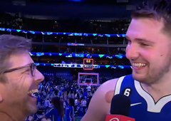 Luka Dončić le prišel do želenega piva, v garderobi ga je pričakalo veliko presenečenje
