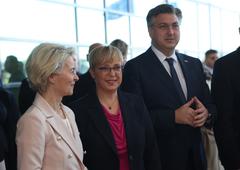 Nataša Pirc Musar v eminentni družbi obeležila trenutek, ki je po 31 letih spet združil Slovence in Hrvate