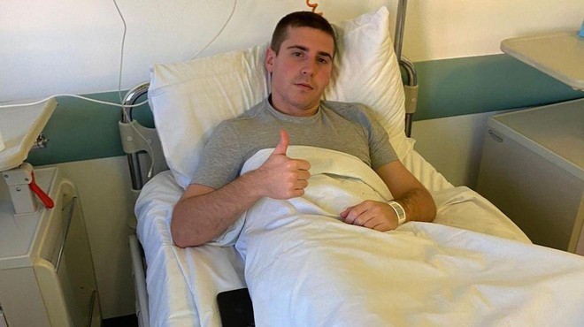 Grozljiv začetek novega leta: nekdanji član Olimpije mora zaradi hude bolezni na operacijo (foto: Instagram/Bojan Knežević)