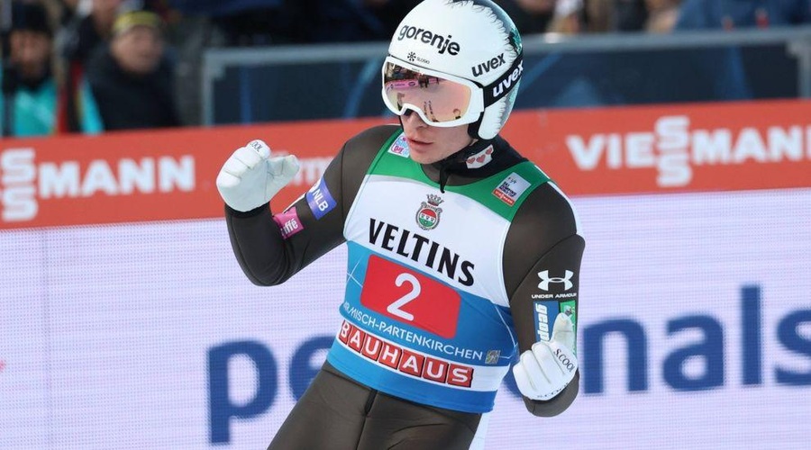 Veselje na Norveškem: Anže Lanišek s četrtega mesta skočil na stopničke (foto: Profimedia)