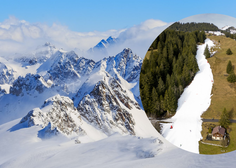 Na bajnih smučiščih švicarskih Alp pred smučarsko sezono skoraj ni več snega (FOTO)