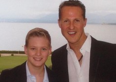 Sin Michaela Schumacherja objavil fotografijo z očetom: "Rad te imam"