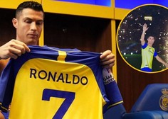 Ah, Cristiano Ronaldo ... Portugalec sploh ne ve, kam je prišel?! Zvezdnik se je osmešil na tiskovni konferenci (FOTO)