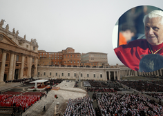 Od papeža se bo poslovilo 70.000 vernikov: v Vatikanu tudi Nataša Pirc Musar