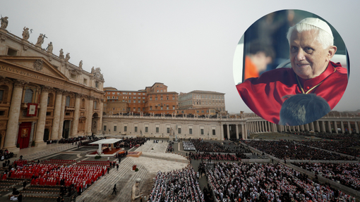 Od papeža se bo poslovilo 70.000 vernikov: v Vatikanu tudi Nataša Pirc Musar