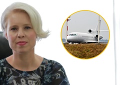 Urška Klakočar Zupančič dala piko na i nesrečnemu poletu s falconom: priznala, da je vozilo izbrala iz osebnih razlogov
