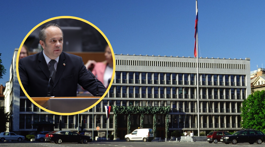 Grims naj bi zaradi napada dobil atipično pljučnico, pravijo v SDS (foto: Borut Živulović/Bobo/Profimedia/fotomontaža)
